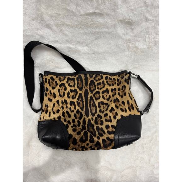 Dolce & Gabbana Leopard Print Crossbody Bag - Picture 6 of 8